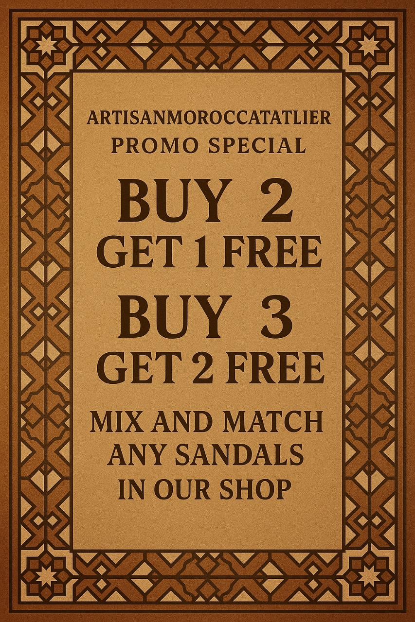 Handmade Moroccan Yellow Leather Babouche For Men – Traditional Slippers – Pointed-toe Leather Shoes – Classic Artisan Moroccan Footwear